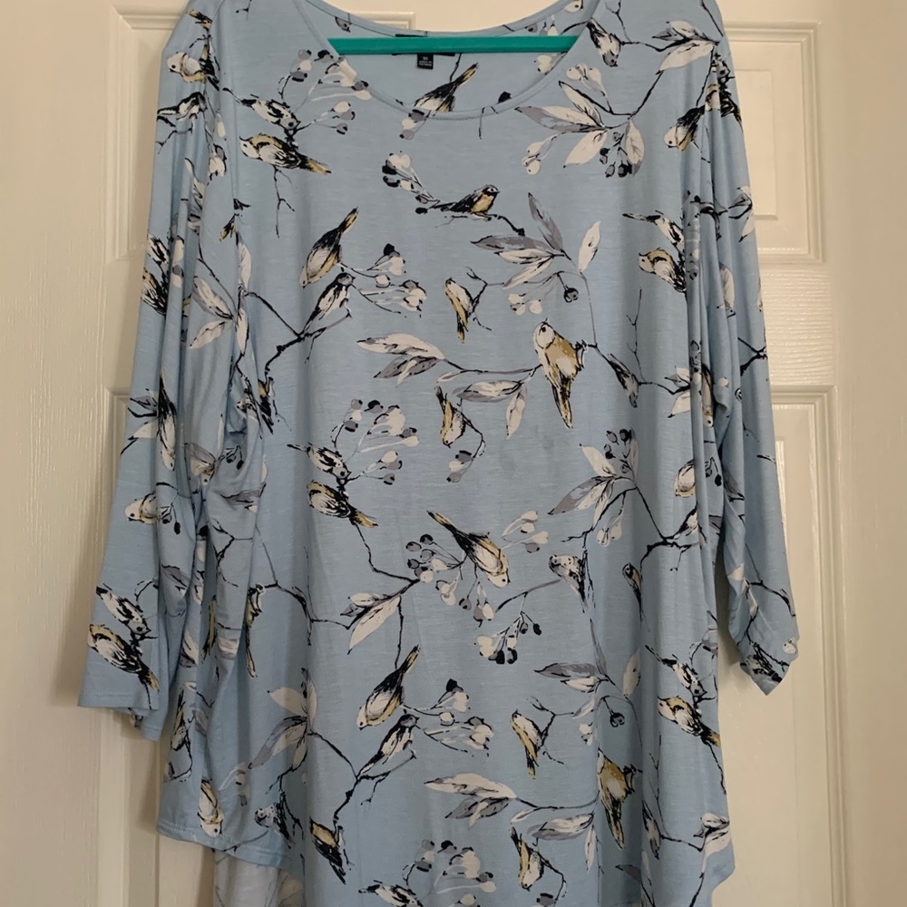 Premise shirt with birds!